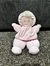 Vintage Eden Pink Sleepy Soft Baby Doll Satin Trim Bow 10