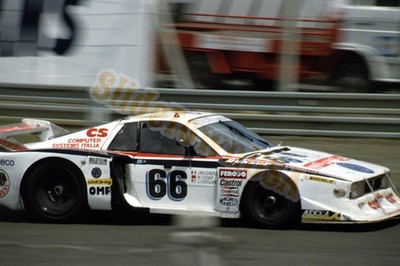 Vintage 35mm Kodachrome Slide Racing Car #66 Computer Systems Italia X-4205