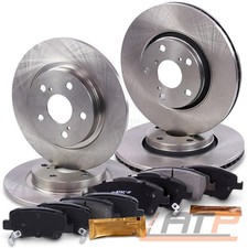 BREMSSCHEIBEN + BREMSBELÄGE VORNE + HINTEN FÜR TOYOTA AVENSIS T27 AB BJ 08