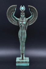 Rare Ancient Egyptian Antiquities Winged Isis Statue Goddess Of Love Egyptian BC