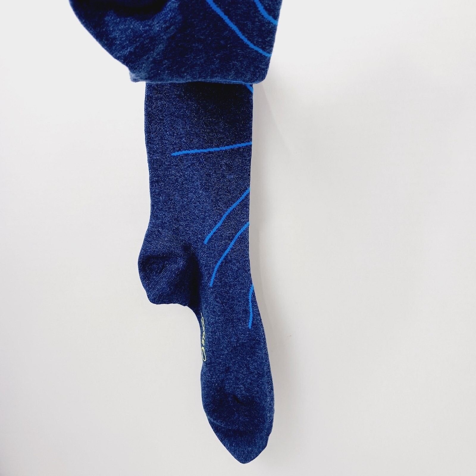 Sock Blue Q Crew Men Women Actual Super Hero Dad Father Teacher WILL COMBO SHIP