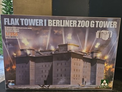 TAKOM 6004 1/350 FLAK TOWER BERLINER ZOO G TOWER