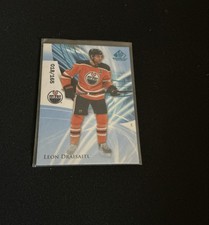 2020-21 Upper Deck SP Game Used - Leon Draisaitl #20 Blue Burst /165