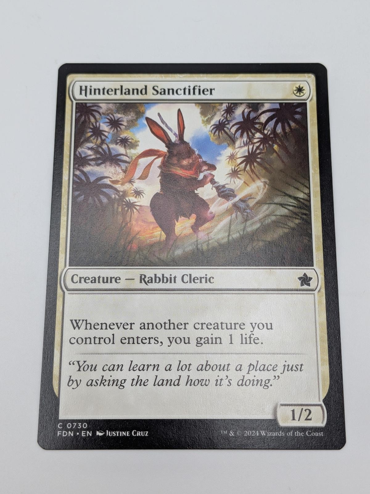 Hinterland Sanctifier 730 Common Foundations Magic: The Gathering Near Mint