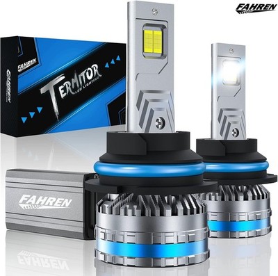 FAHREN Brighter FX6 9007/HB5 LED Hi/Low Light Bulb Beam 80000LM 6500K Cool White