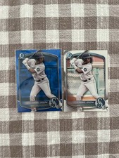 Dawel Joseph 2025 Bowman Chrome Sapphire #BCP-8 Seattle Mariners W/ Bonus Base