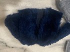 1960's-1970's Long Gray Coat + Sapphire Blue Faux Fur Barbie clone short coat — photo 3