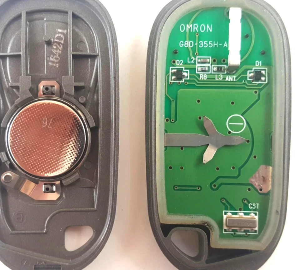 OEM ACURA RSX NSX 02-06 ENTRADA SIN LLAVE MANDO A DISTANCIA ALARMA CONTROL DE COCHE 3 BOTONES Foto 2 de 3