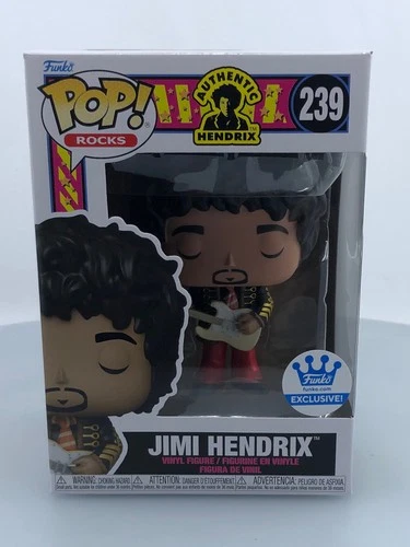 Funko POP! Rocks Jimi Hendrix #239 Funko Exclusive Vinyl Figure DAMAGED BOX