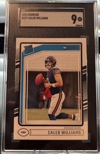 2024 Panini Donruss - Rated Rookie - Caleb Williams #327 (RC) - SGC 9