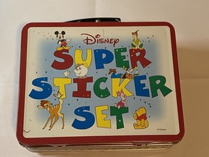 Disney Sticker Set tin. Tin Only