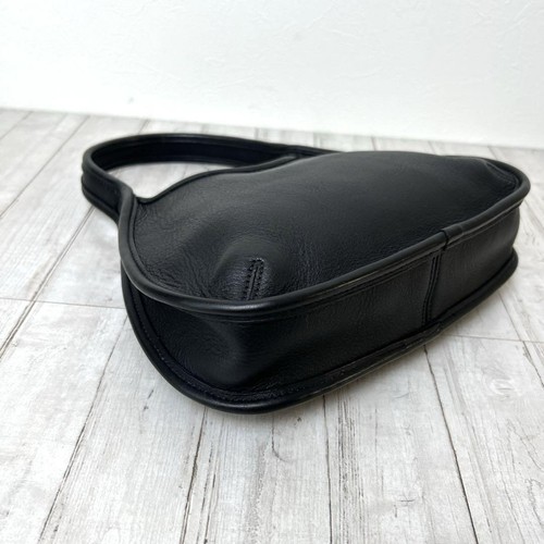 OLD COACH Ergo Mini Black Leather 9027 One-Shoulder Bag Handbag - Picture 8 of 24