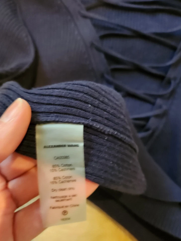 T By Alexander Wang Crop Top Size Medium - image 2 of 4