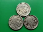 3x Buffalo Nickel Culls. Coins In Photos. Lot 1