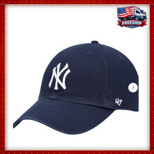 NY Yankees '47 Navy Clean Up Adjustable Hat Classic Baseball Cap