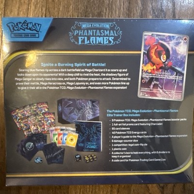 Brand New - Pokemon TCG Phantasmal Flames Elite Trainer Box ETB