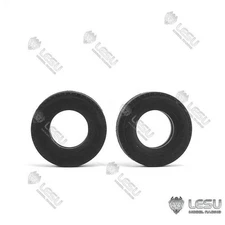 LowPrice 1Pair Wheel Tires for DIY 1:14 LESU A0020 A0005 RC Hydraulic Trailer