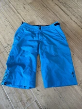 Specialized Shorts Mens 32 Blue Mountain Biking MTB Cycling Outdoor Sports