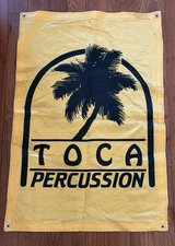 Toca Percussion Cloth Banner