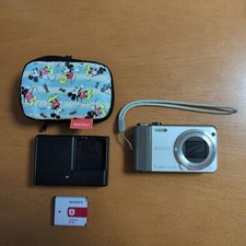 SONY Cyber Shot DSC-HX7V 16.2MP 10x Compact Digital Camera White Japan USED