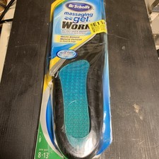 Dr. Scholl's Massaging Gel Work Men's Insoles, Size 8-13 PACKAGE DAMAGE