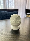 Fenton Milk Glass Owl Ring Holder