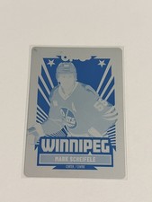 2021-22 O-Pee-Chee - Mark Scheifele #484 Printing Plate Cyan /1