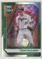 2021 Panini Elite Extra Edition Status Green 382/499 Griff McGarry #145 0lt3