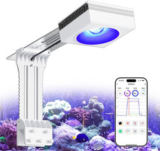 Popbioom RL90 WiFi LED Aquarium Light - Full Spectrum for Coral Fish Tanks
