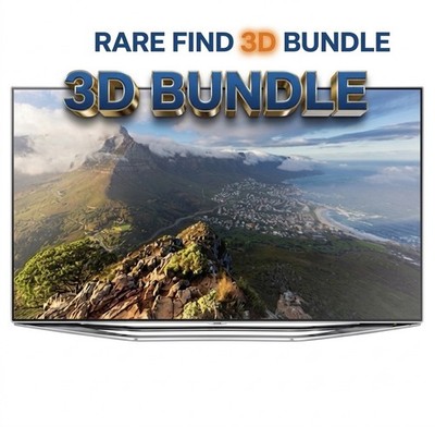 Samsung 60'' 3D Smart LED TV UN60H7150 Bundle - Rare Find w/ 3D Glasses & Remote