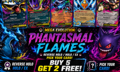 Pokémon Phantasmal Flames: Pick Your Card   Reverse Holo/Holo/ex Near Mint TCG