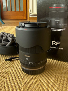 Canon RF 35mm f/1.4 L VCM Prime Lens, RF Mount, AF/MF, 67mm Filter