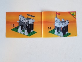 LEGO instructions leaflet for 6036 Skeleton Surprise Castle 1995 The Gatekeeper