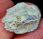 11Ct Natural Australian Lightning Ridge Black Opal Facet Rough Specimen YPWA196 — photo 1