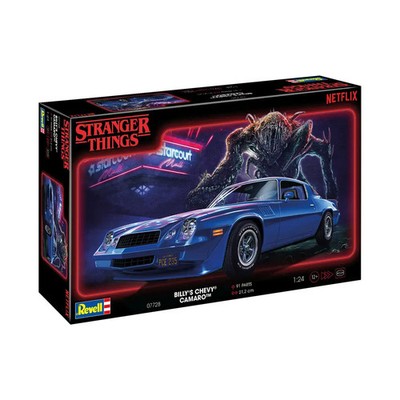 Stranger Things Chevy Camaro Z/28, Revell Modellbausatz