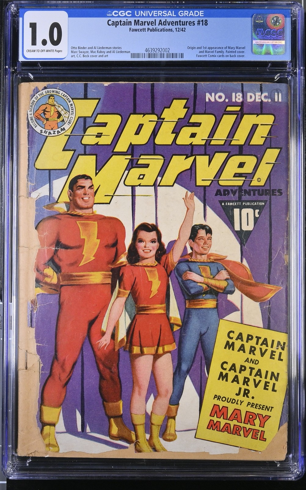 Captain Marvel Adventures #18 Value - GoCollect