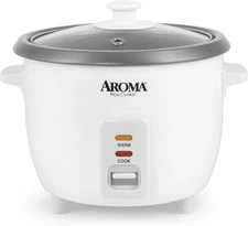 ® Rice Cooker, 3-Cup (Uncooked) / 6-Cup (Cooked), Small Rice Cooker, Oatmeal Coo