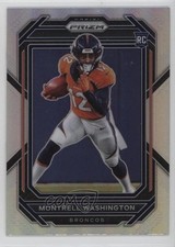 2022 Panini Prizm Rookies Silver Prizm Montrell Washington #356 11ur
