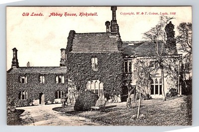 England: Old Leeds, Abbey House, Kirkstall, Yorkshire. Post 1904.