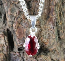 Father's Day Sale Natural 5.55 Ct Red Ruby Oval Gemstone Certified Men's Pendant