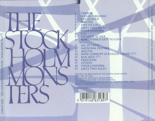 USED: The Stockholm Monsters* - Alma Mater Plus (CD, Album, RE, RM) - grading in - Picture 3 of 5