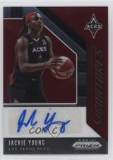 2020 Panini Prizm WNBA Signatures Jackie Young #SG-JYG Auto 1dl2