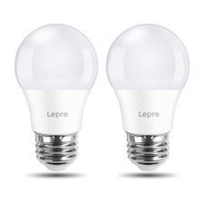 Lepro LED Refrigerator Light Bulb - 40W Equivalent 2 Count Pack of 1 , White