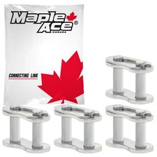 #41 SS Connecting Master Link for Stainless Steel Roller Chain (Qty 4)