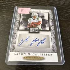 2021 Sage Premier Draft - Autographs Aaron McCallister #A32 (AU, RC)