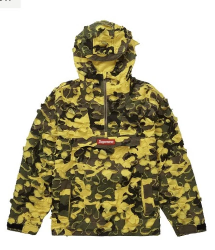Veste anorak Supreme Griffin jaune camouflage taille SM. FW22 Neuf 100% Authentique
