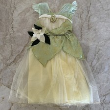 Disney Store Princess And The Frog Tiana Costume, Size 4