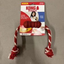 FREE SHIP KONG Dental Rope Small Durable Treat Stuffable Tug & Chew Dog Toy New