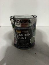 Ronseal RSLGPSG750 GPSG750 Garden Paint Sapling Green 750ml, 750 ml