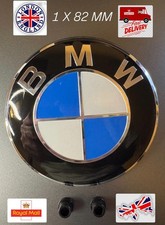 1 X 82MM BONNET BADGE EMBLEM REPLACEMENT FOR BMW - E46 E36 E90 E60 E83 E92 M3 UK